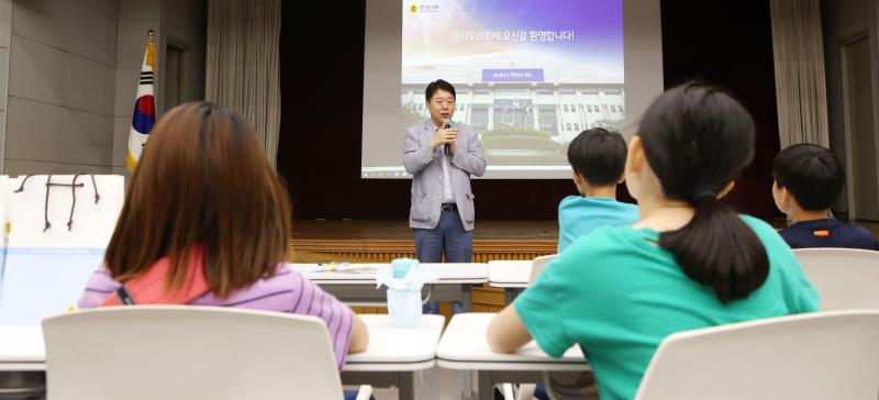 수원 선행초등학교 도의회 방문 견학 사진 8