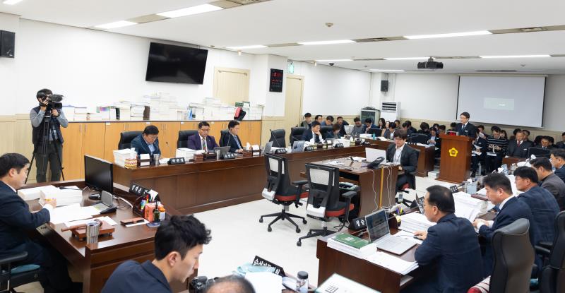 제340회 정례회 기획재정위원회 2019년도 행정사무감사