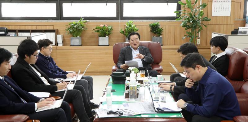 예산결산특별위원회 서형열 위원장 출입기자 간담회_2