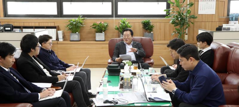 예산결산특별위원회 서형열 위원장 출입기자 간담회_3