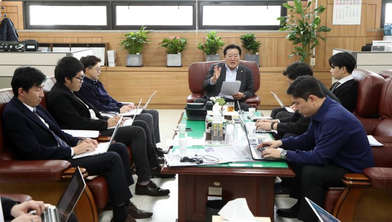 예산결산특별위원회 서형열 위원장 출입기자 간담회_5
