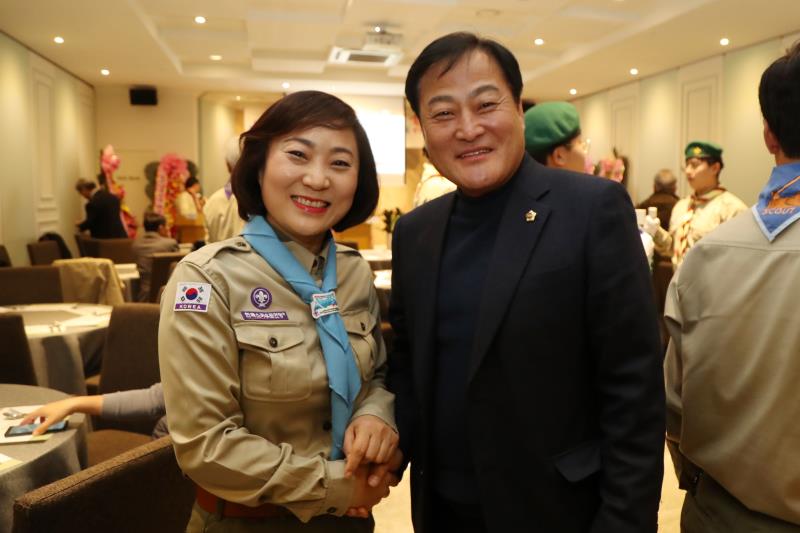 한국스카우트 경기남부연맹 수원지구연합회 회장 취임식_8