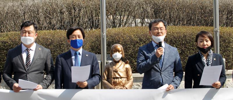 독도사랑 국토사랑회 일본 중학 교과서 독도침탈과 역사왜곡 규탄대회_9