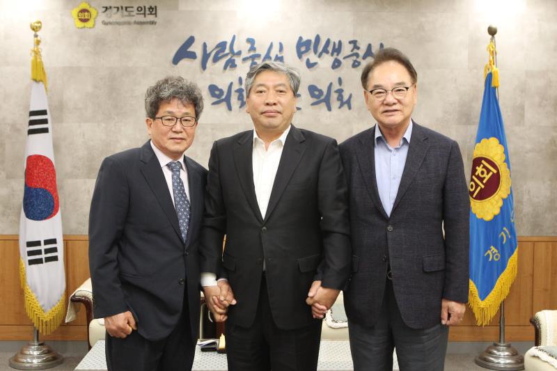 송한준 의장 안산 지역주민 접견