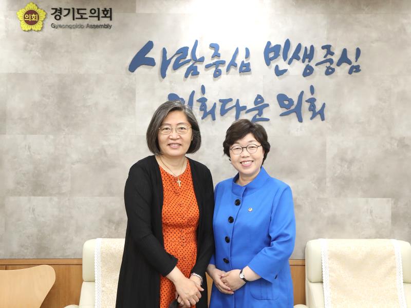송한준 의장 경기대학교 이수정 교수님 접견_3