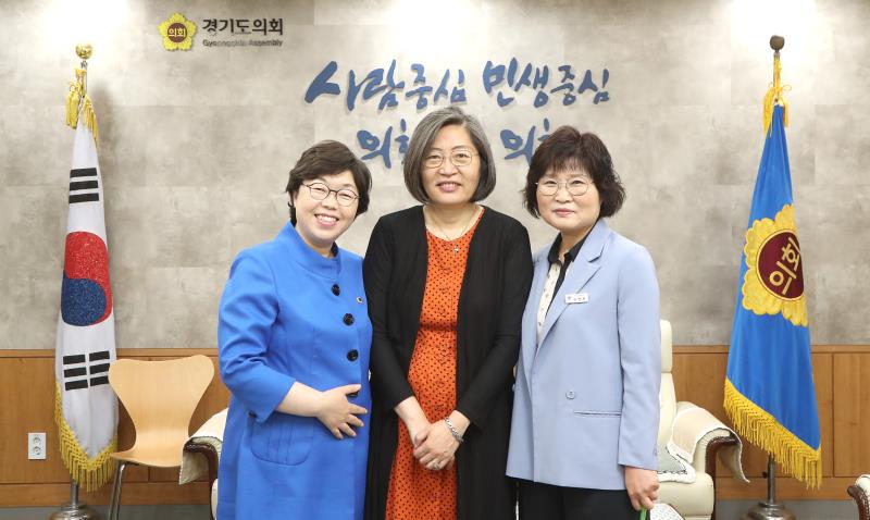 송한준 의장 경기대학교 이수정 교수님 접견_10