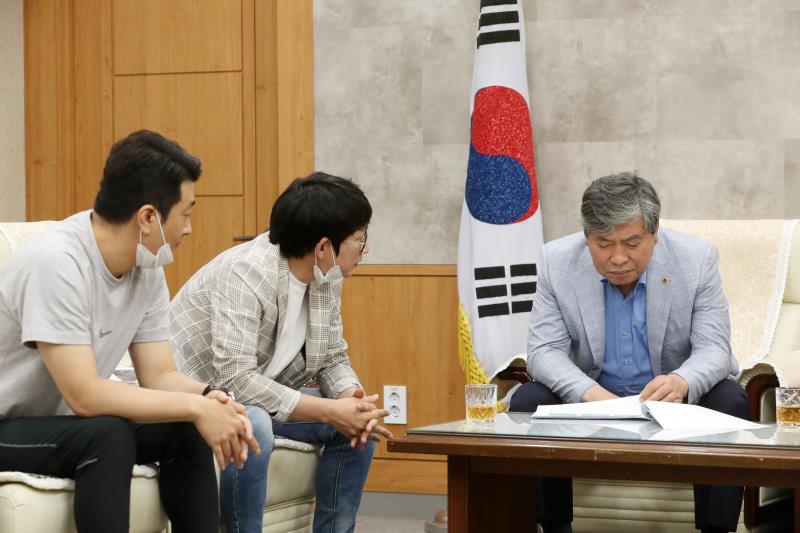 송한준 의장 안산 지역주민 접견_4