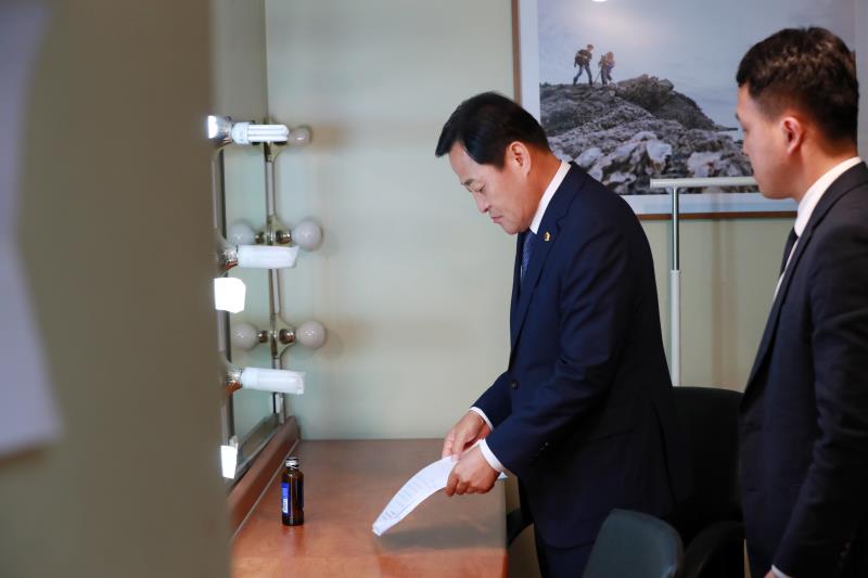 장현국 의장 OBS 민생돋보기 인터뷰 스케치_6