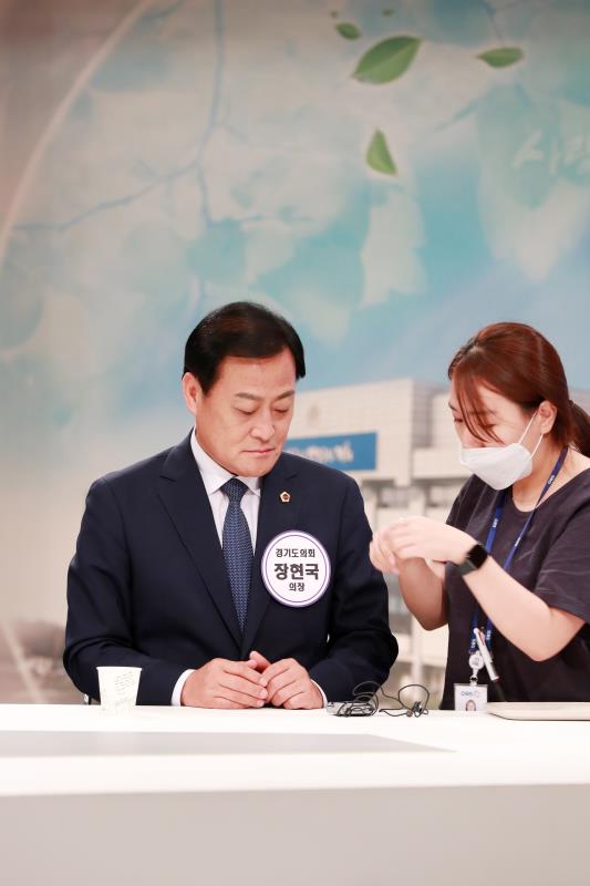 장현국 의장 OBS 민생돋보기 인터뷰 스케치_9