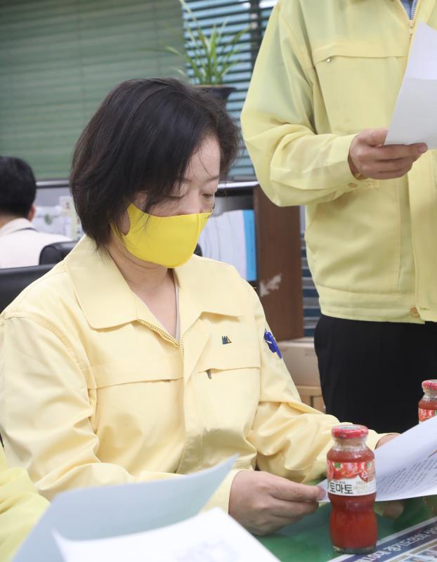 비피해 재난상황실 격려 및 의정 청취_4