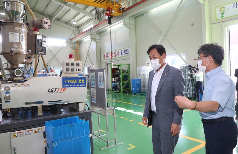 장현국 의장 찾아가는 현장 도의회 민생현장 방문_3