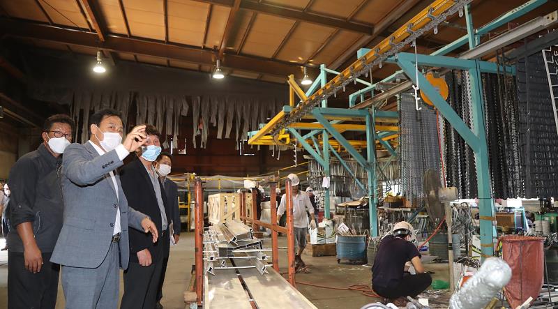 장현국 의장 찾아가는 현장 도의회 민생현장 방문