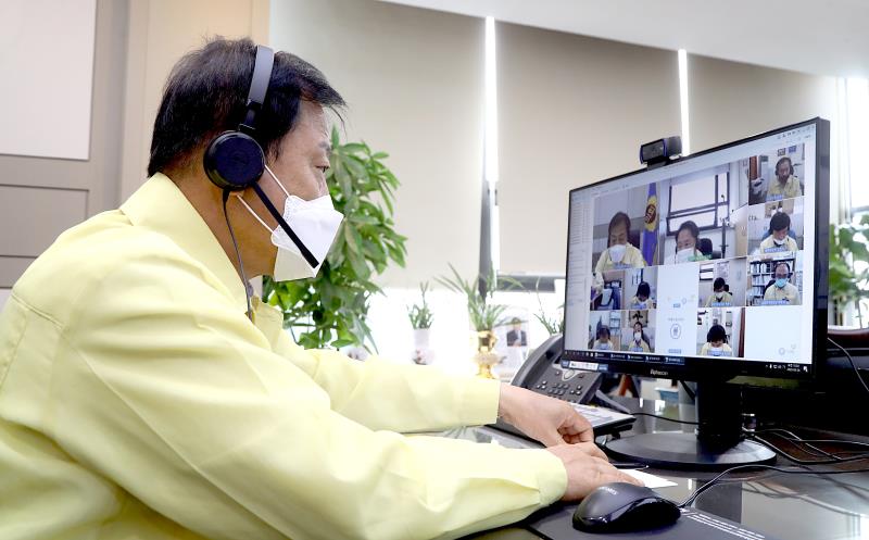 장현국 의장 코로나19 대응 주요현안 간부공무원 비대면 영상회의_6