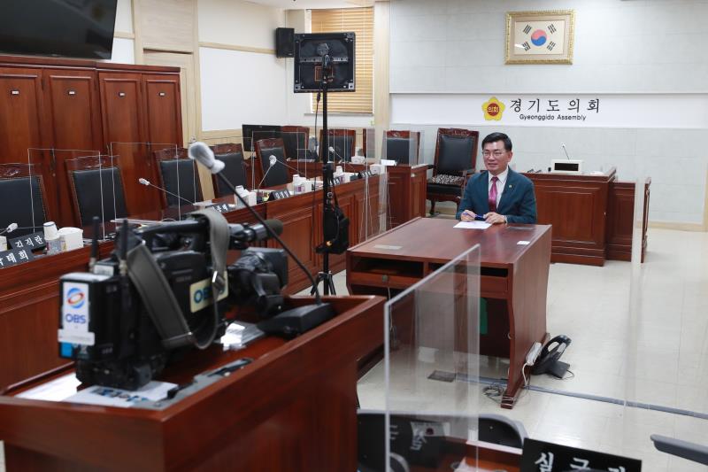 건설교통위원회 권재형,오진택 부위원장 OBS 민생돋보기 촬영 스케치_3