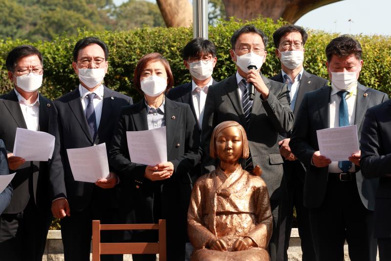 경기도의회 독도사랑 국토사랑회 일제강점기 수탈 문화유산 반환 촉구 기자회견_3
