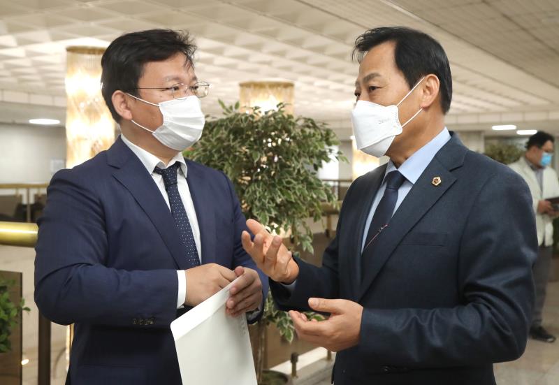 김형동 국회의원 접견 및 건의서 전달_5