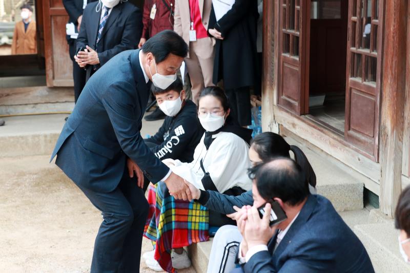 경기도의회 - 광명청소년의회, 꿈의학교 청와대 정담회_4