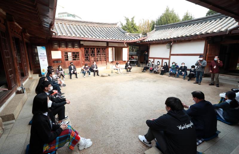 경기도의회 - 광명청소년의회, 꿈의학교 청와대 정담회_7