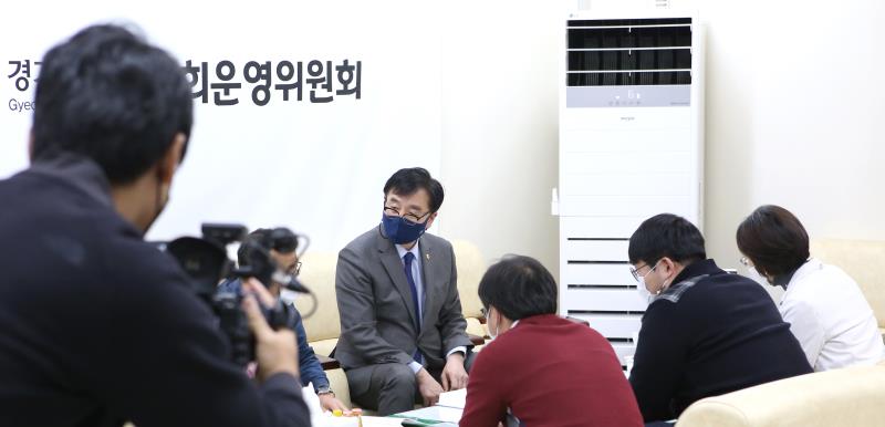 OBS 경인TV 민생돋보기 운영위원회 촬영 스케치
