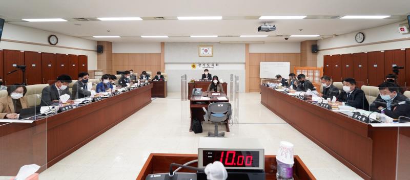제348회 정례회 안전행정위원회 2020년도 행정사무감사