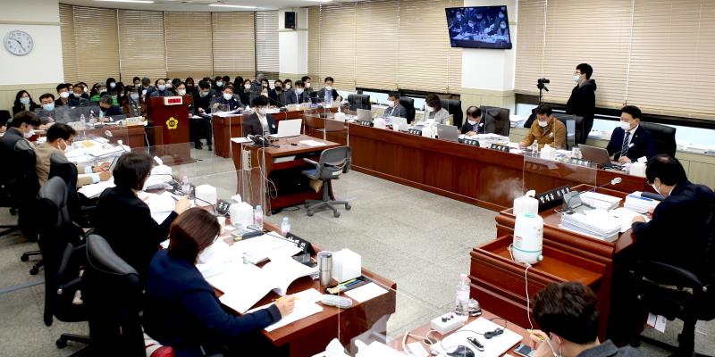 제348회 정례회 보건복지위원회 2020년도 행정사무감사
