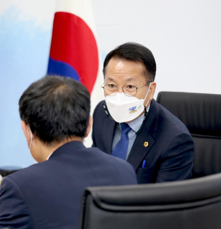 농민기본소득 관련 집행부 정담회