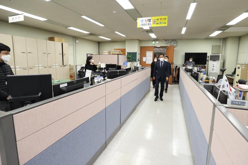 의장단 의회사무처 순회 연말인사_2