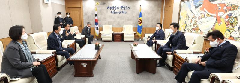 송영길 국회의원 접견_8