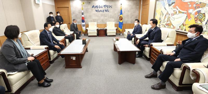송영길 국회의원 접견_9