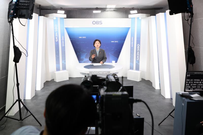 문경희 부의장 OBS 경인TV 비대면 생방송 출연 스케치_5