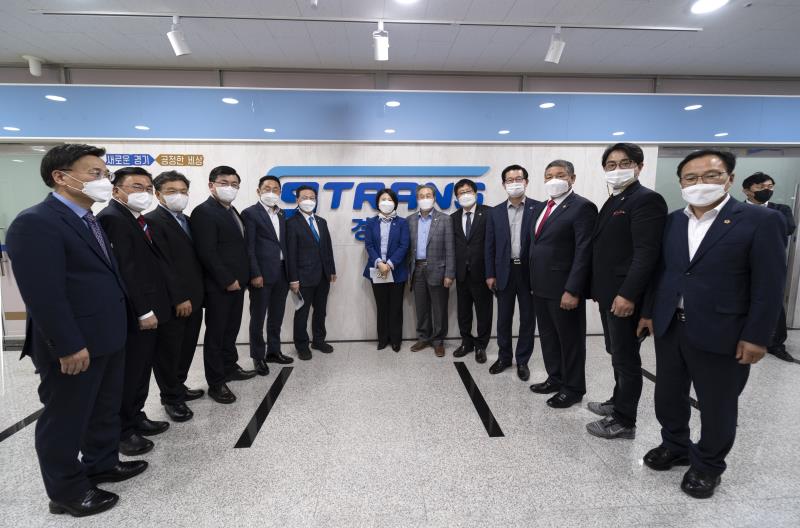 경기도의회 건설교통위원회 광역철도건설 현장방문