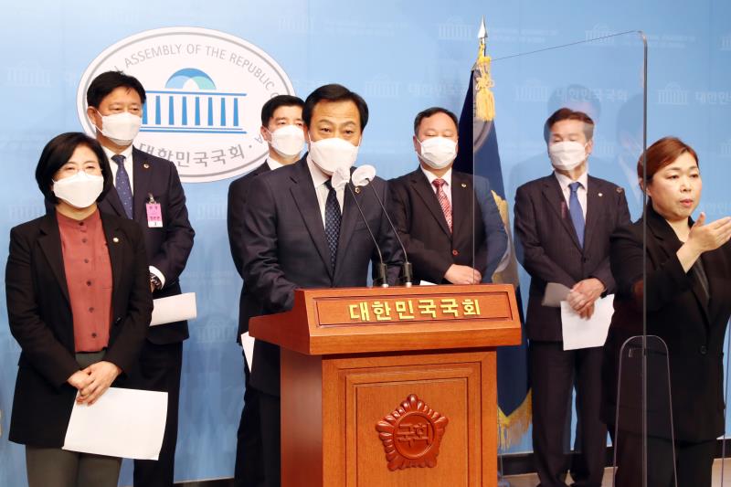 장현국 의장 지방의회법 제정 촉구 기자회견
