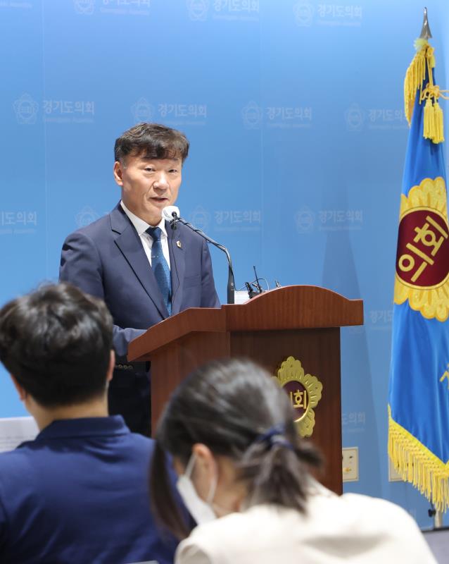 더불어민주당 대표후보자 남종섭위원장 기자회견