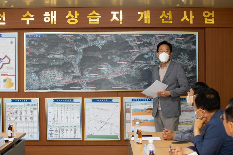 건설교통위원회  파주 동문천 수해상습지 개선사업현장 방문_9