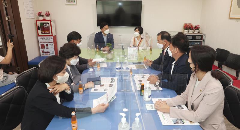 보건복지위원회 사회복지시설 '수봉재활원' 방문 사진 2