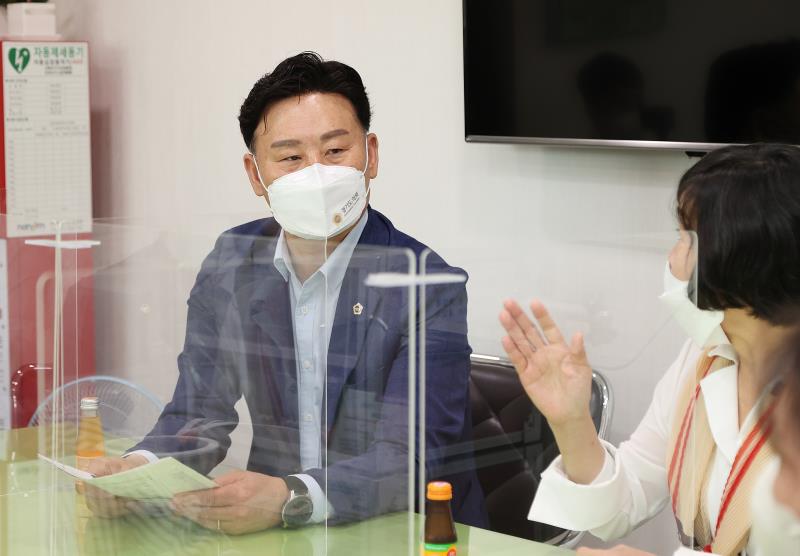 보건복지위원회 사회복지시설 '수봉재활원' 방문 사진 4