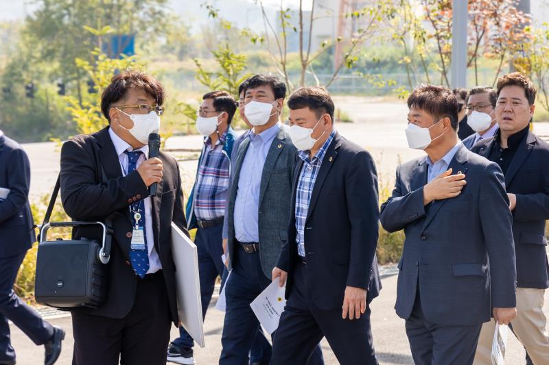 제363회 임시회 도시환경위원회 현장방문 사진 5