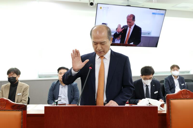 경기도농수산진흥원장 인사청문회 사진 6