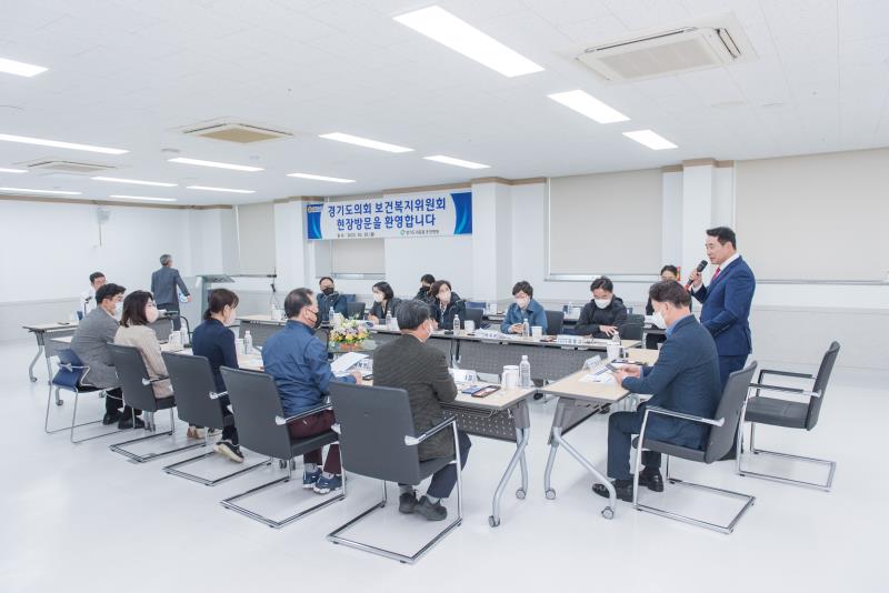 제367회 임시회 보건복지위원회 현장방문 사진 7