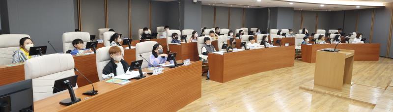 제1회 청소년 의회교실 시흥 송운초등학교 사진 4