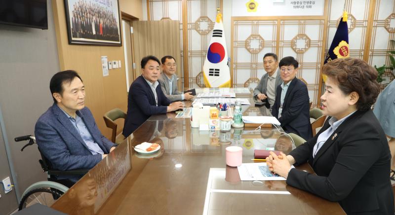 남경순 부의장 임태희 교육감 접견_3