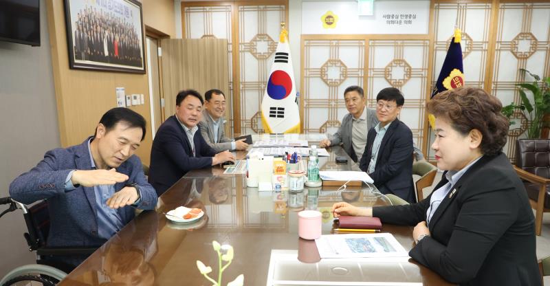 남경순 부의장 임태희 교육감 접견_4