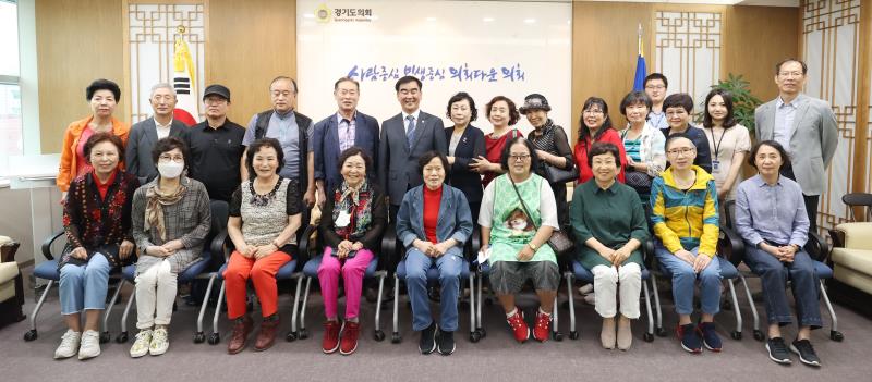 원미노인복지관 관계자 접견 및 견학 사진 7