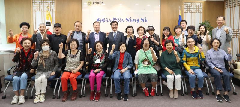 원미노인복지관 관계자 접견 및 견학 사진 9