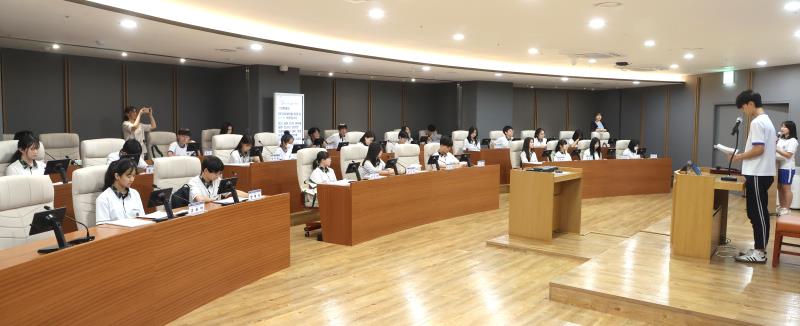 제21회 청소년 의회교실 수원 동성중학교 사진 2