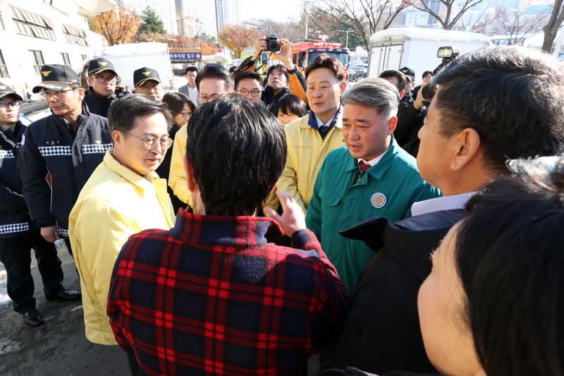 안양농수산물도매시장 폭설 피해현장 방문_2