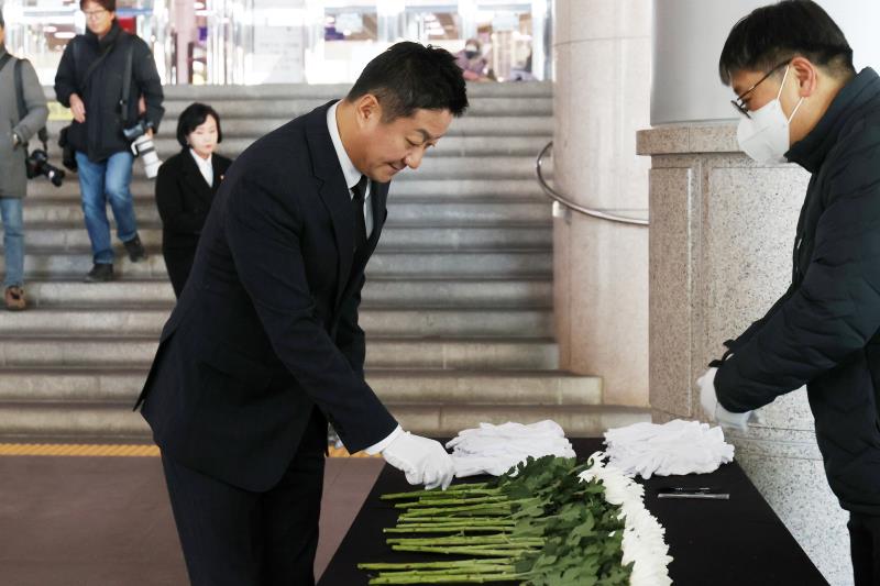 제주항공 여객기사고 희생자 합동분향소 조문_2