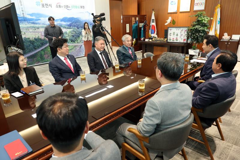 경기도의회 의정정책추진단 - 포천시 지역현안 정책발굴 정담회_10