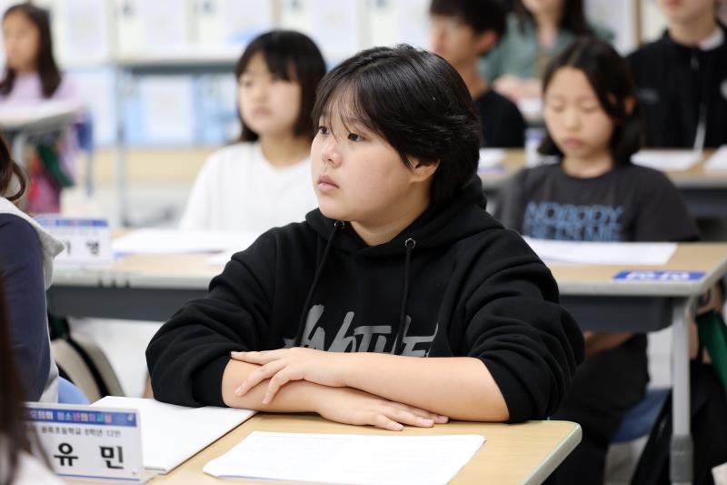 2025년 제12회 청소년의회교실(평택 용죽초) 사진 8