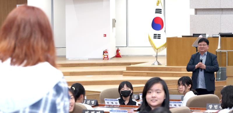2025년 제13회 청소년의회교실(군포 둔대초) 사진 9